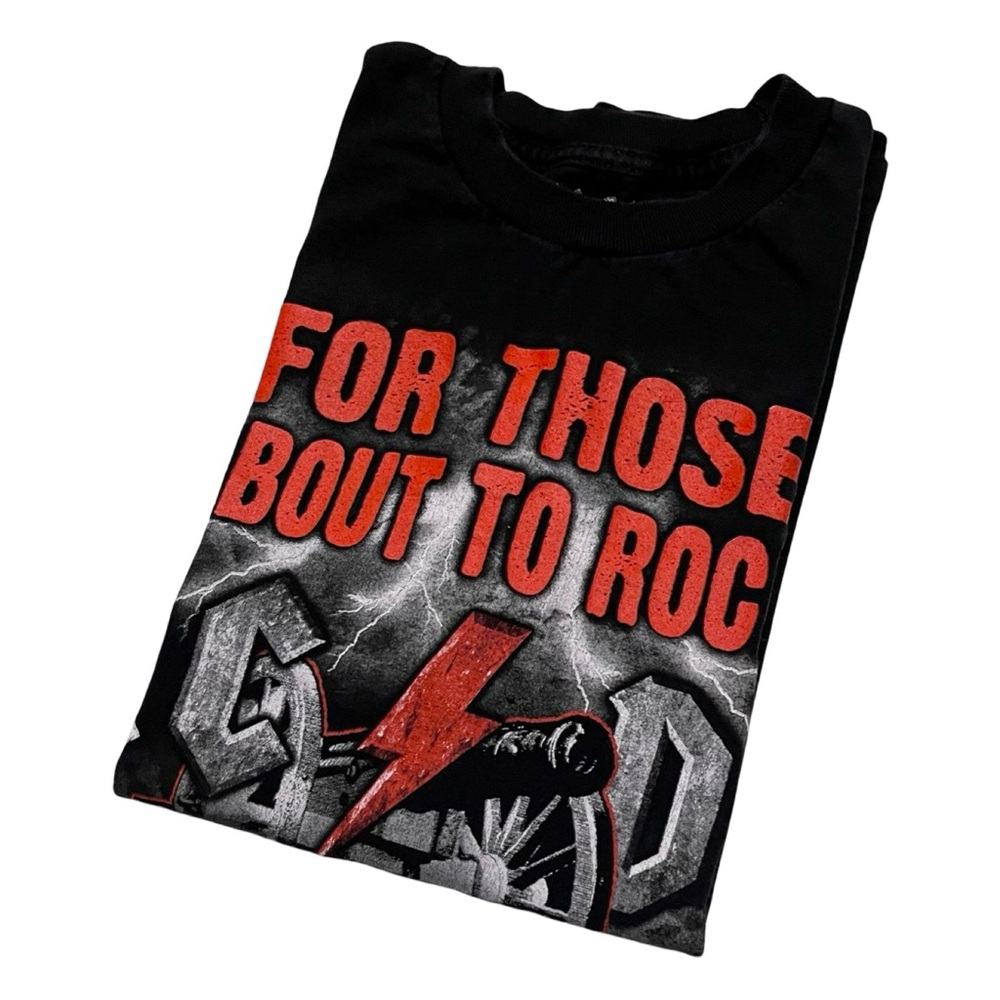 AC/DC FOR THOSE ABOUT TO ROCK T-SHIRT - Picture 2 of 3